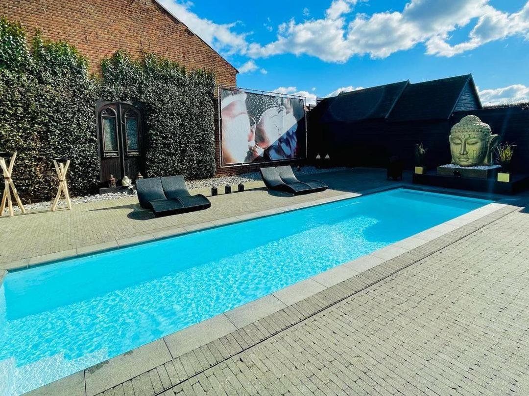 Maison Beau Bed and Breakfast Zonhoven Buitenkant foto